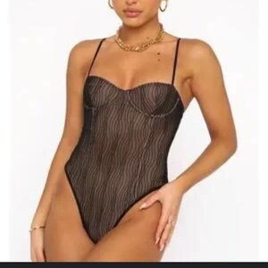 White Fox keep wishing woman’s bodysuit- medium